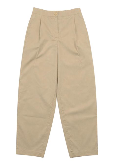 Girls' sand cotton trousers Patrizia Pepe | 7P0436SABBIA